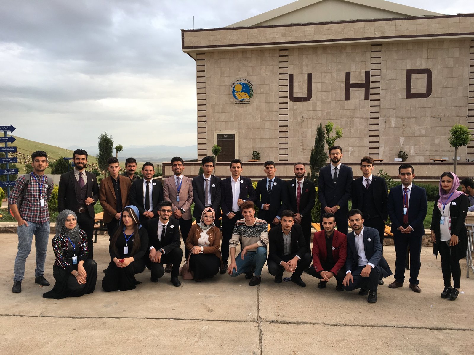 Representing and supervising the projects of Halabja University